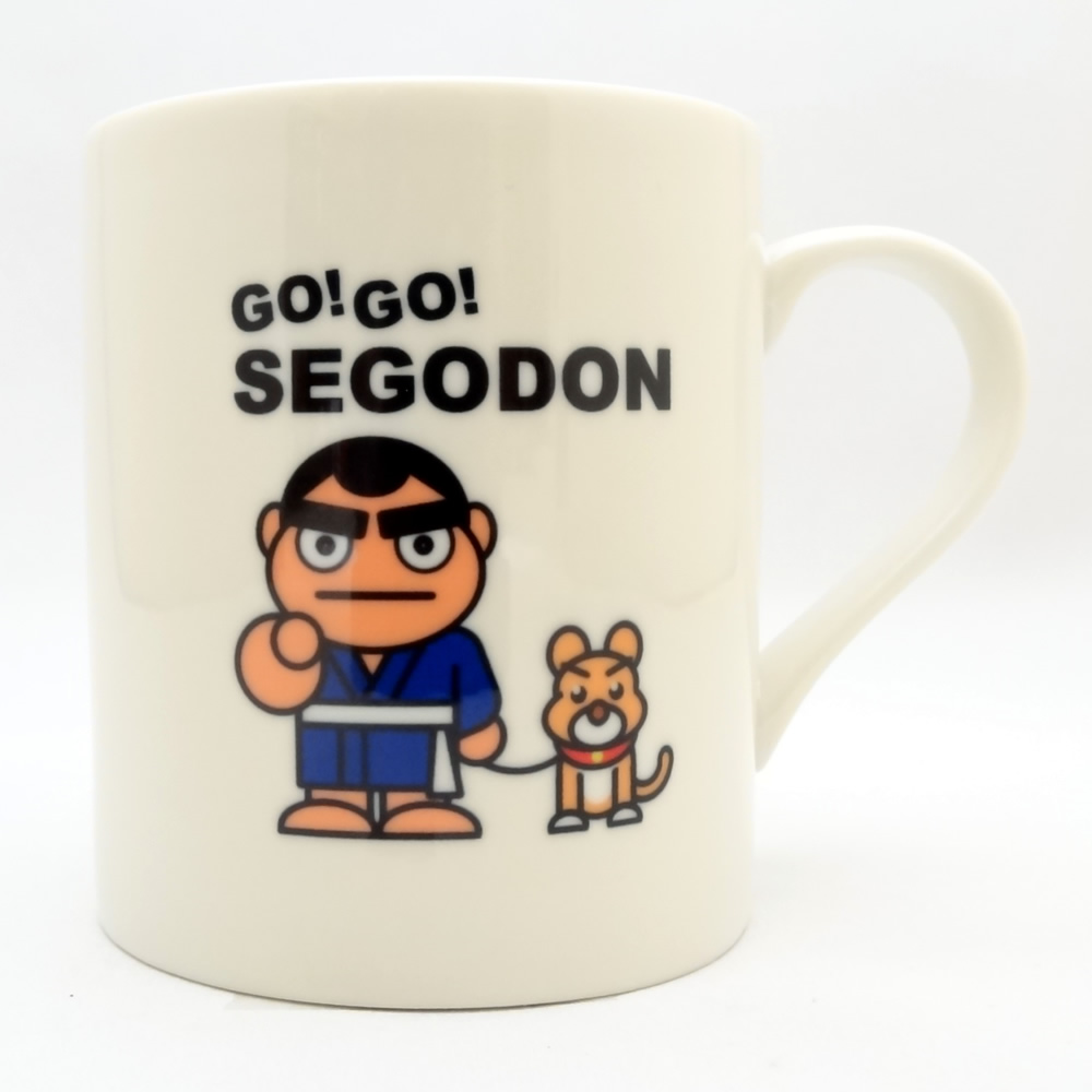 【GO!GO! SEGODON】 マグカップ No.1 西郷どん&つん