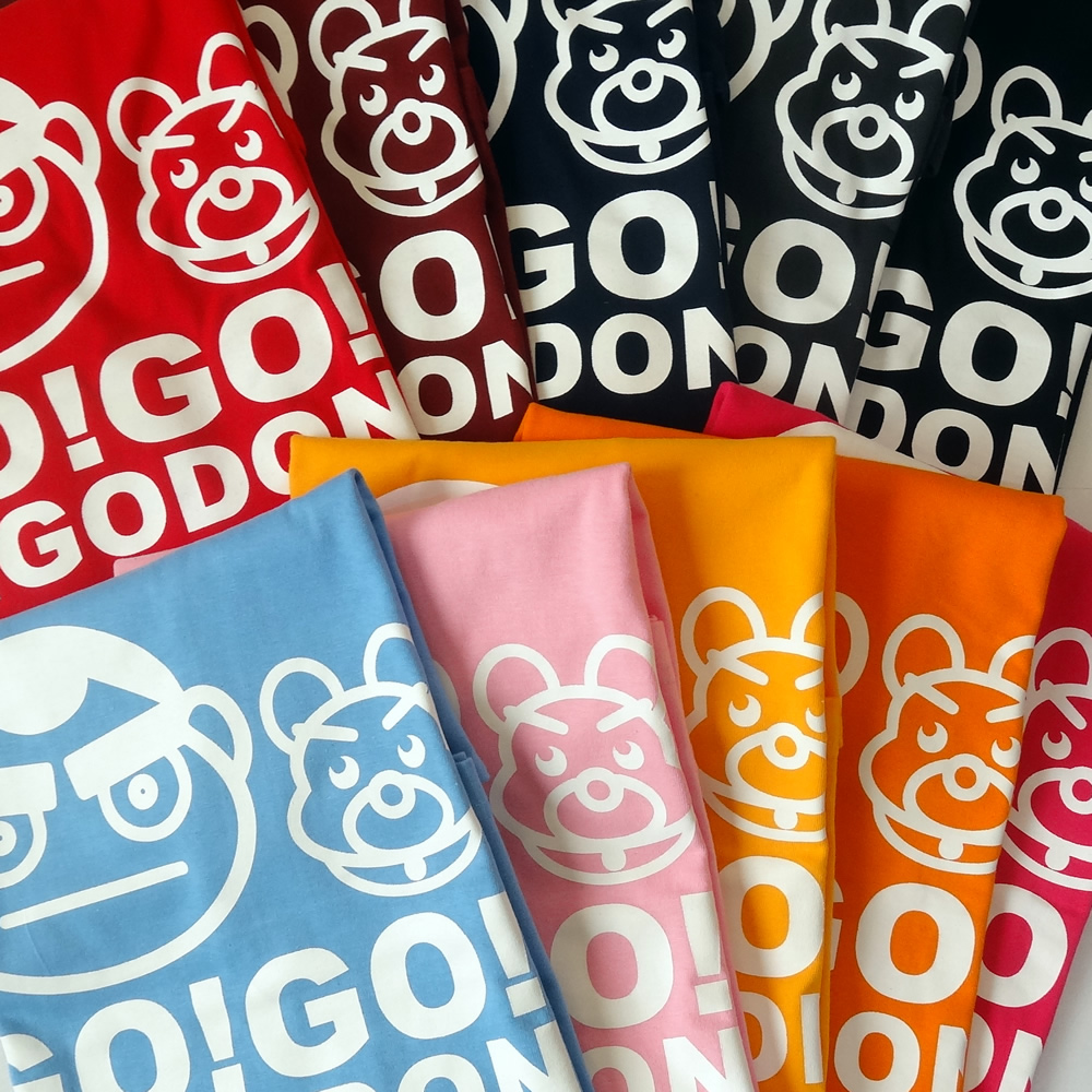 【GO!GO! SEGODON】 西郷どん & つん Tシャツ 【西郷どん・ゆるキャラ・グッズ】