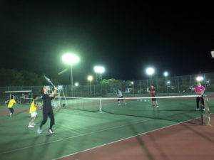 2018.10.03 水曜日 みん球 in 緑地コート たのうえさん1年ぶりに参加！