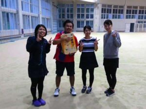 2018.10.14 日曜日 ナッキー杯 🏆優勝・準優勝 鹿児島テニスサークル 週末修行