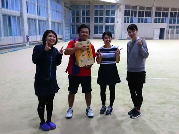 2018.10.14 日曜日 ナッキー杯 🏆優勝・準優勝 鹿児島テニスサークル 週末修行