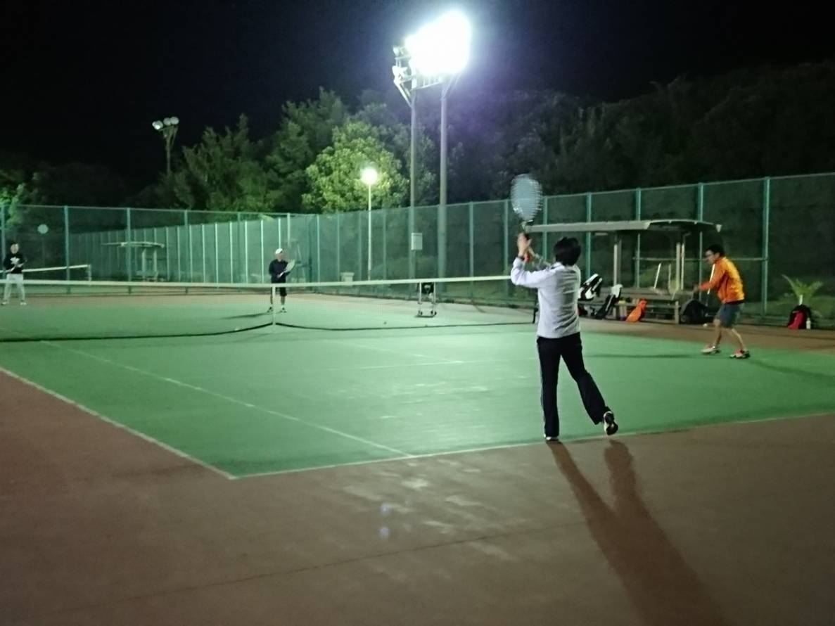 2018.11.18 日曜日 経験者 ゆかさん初参加！in 緑地テニスコート 鹿児島テニスサークル 週末修行