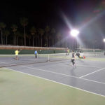 編集に戻る2018.12.21 金曜日 経験者 チャンピオンゲーム in 県営鴨池テニスコート 鹿児島テニスサークル 週末修行 WBT