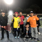 2018.12.27 木曜日 週末修行テニス打ち納め in 県営鴨池コート 鹿児島 テニスサークル 週末修行 WBT