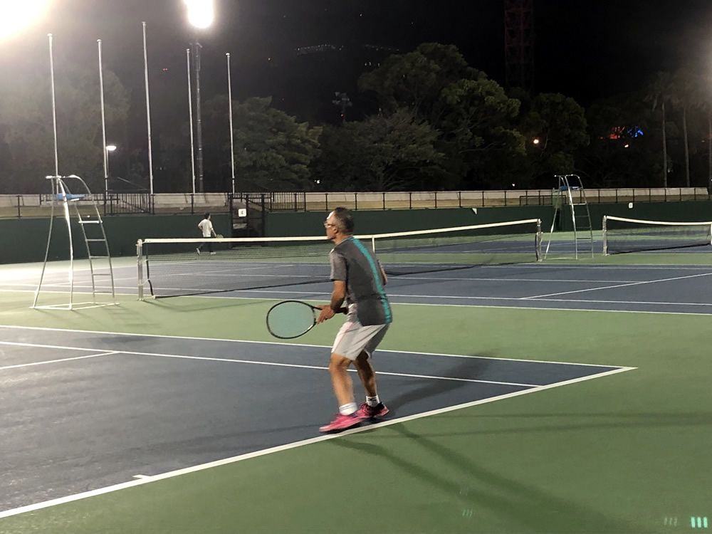 2019.04.05 金曜日 白石さん初参加！ in 県営テニスコート