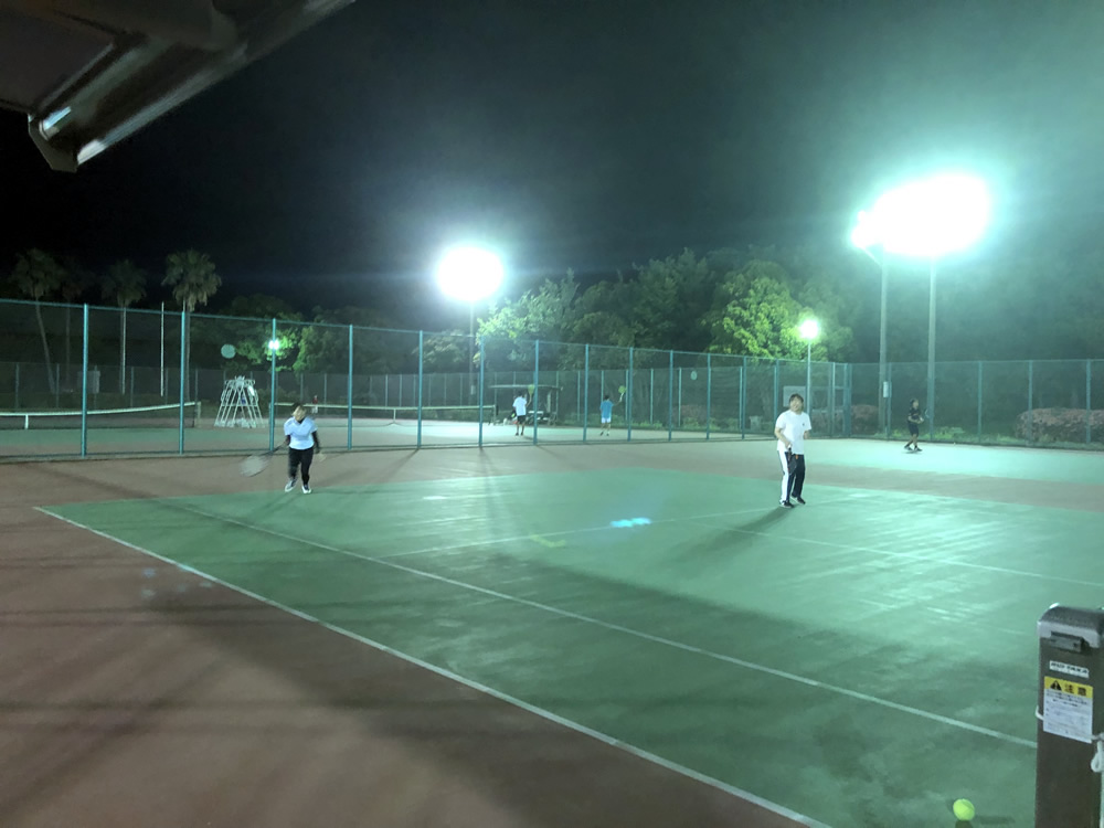 2019.06.03 月曜日 えりちゃん初参加！ 鹿児島テニスサークル 週末修行