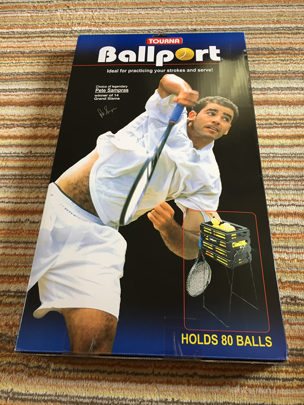 ボールカゴ購入！テニス