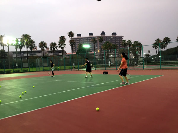 2017.7.24 月曜日 🐣初心者修行 in 緑地コート