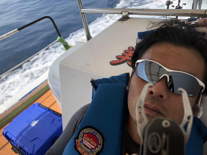 2018.09.05 水曜日 週末修行釣り部 ＆ そのあとテニス 鹿児島テニスサークル? 週末修行