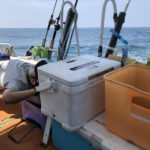 2018.09.06 水曜日 週末修行釣り部 ＆ そのあとテニス 鹿児島テニスサークル? 週末修行