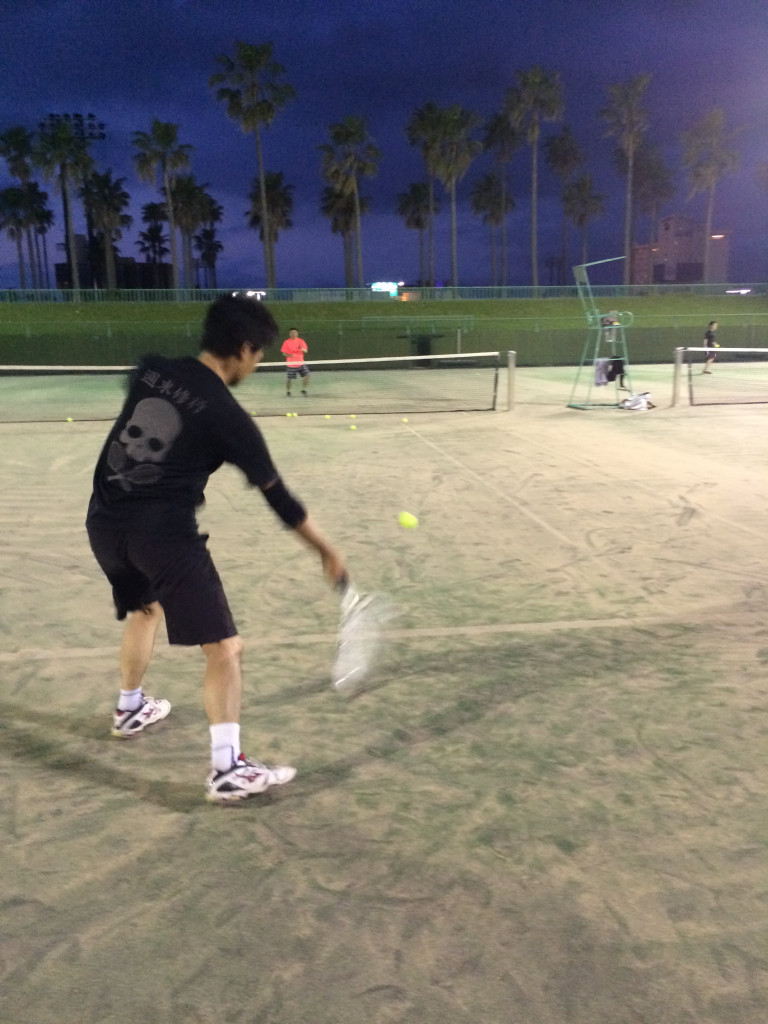 週末修行　テニス　鹿児島市　サークル