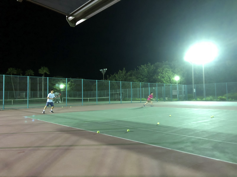 2018.09.05 水曜日 週末修行釣り部 ＆ そのあとテニス 鹿児島テニスサークル? 週末修行