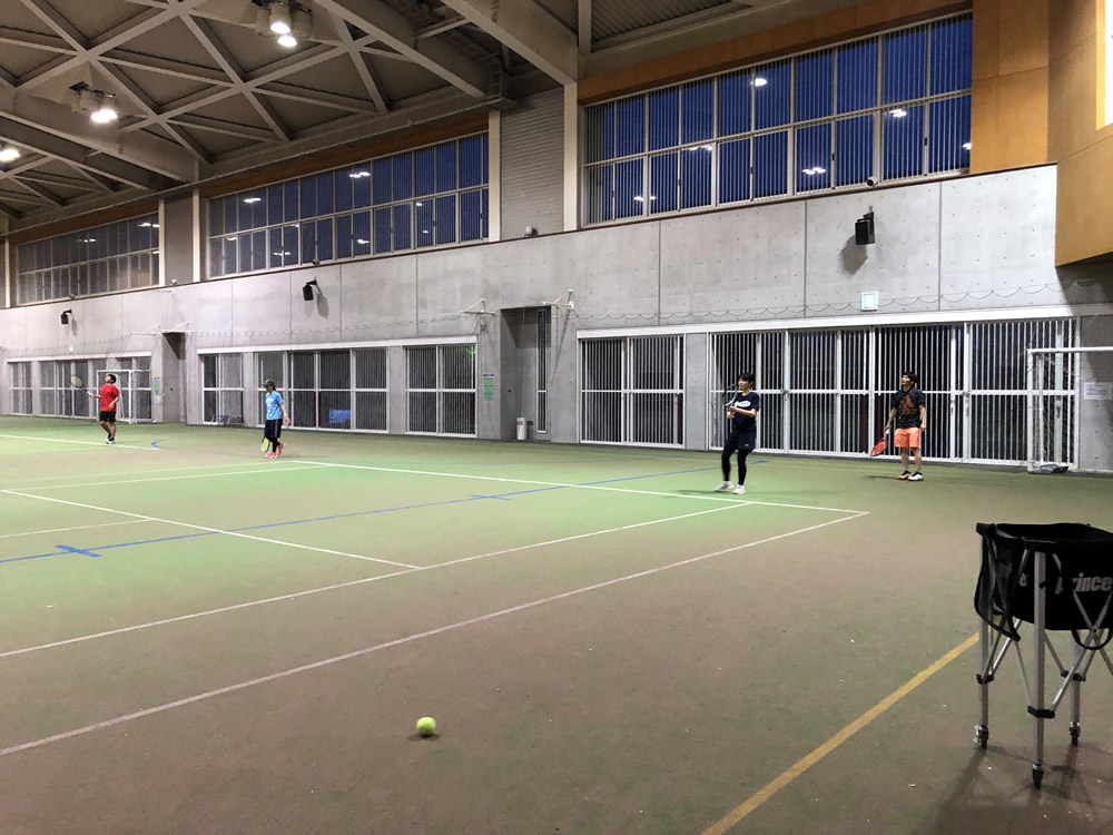 2020.07.05 Sun 雨のためふれスポ de 凸練 鹿児島テニスサークル 週末修行 レッテニ letteni