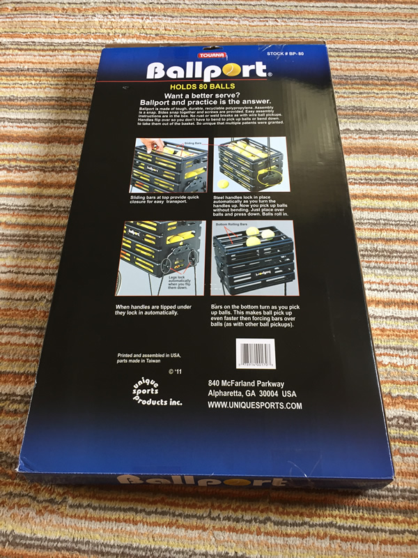 ボールカゴ購入！テニス