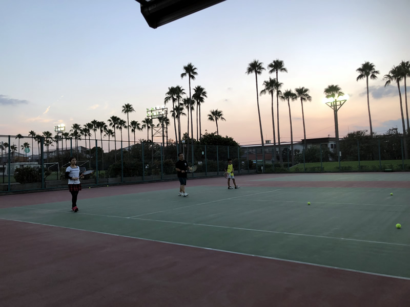 2018.08.03 金曜日 みん球 in 緑地コート まいちゃん初参加！