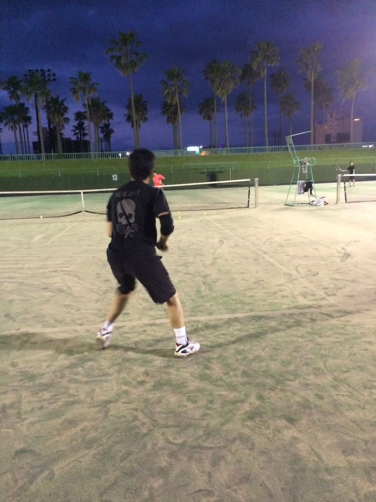 週末修行　テニス　鹿児島市　サークル