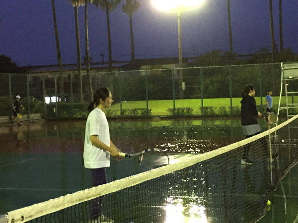 2017.06.26 月曜日 初心者修行 あゆみちゃん初参加! 鹿児島テニスサークル?週末修行