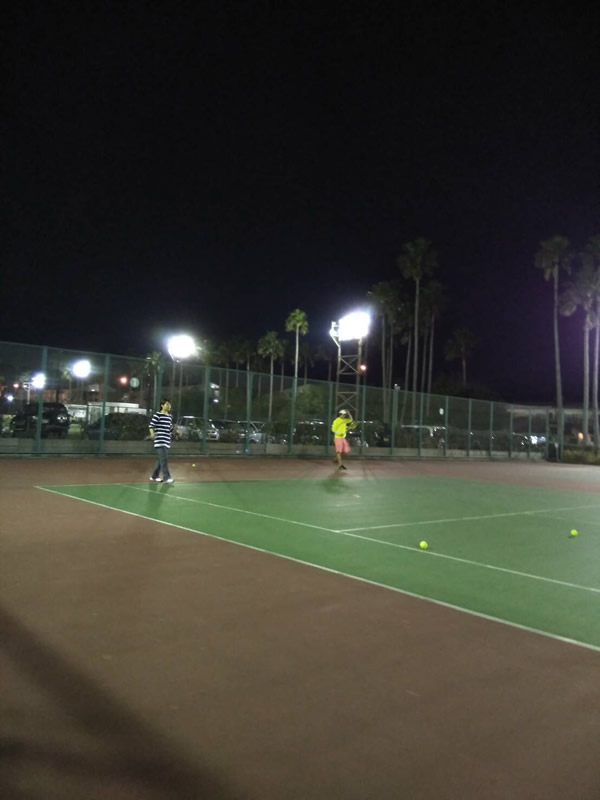 2017.03.22 緑地コート 7名で修行