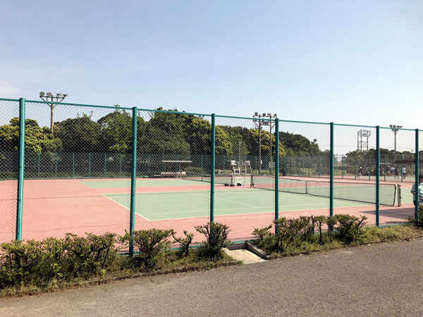 2018.04.28 土曜日 週末修行 緑地テニスコート抽選