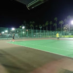 2018.09.01 土曜日 羽生さんが遊びに来た！ 鹿児島テニスサークル? 週末修行