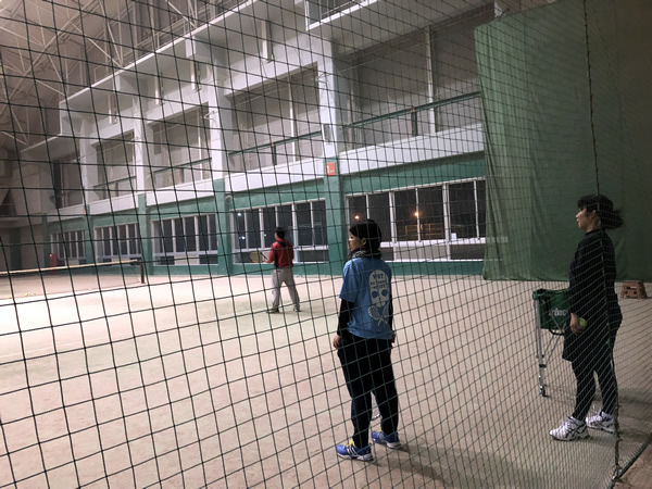 鹿児島テニスサークル?週末修行 2018.01.24 水曜日 伊集院小鶴ドーム 19～22時(3時間)