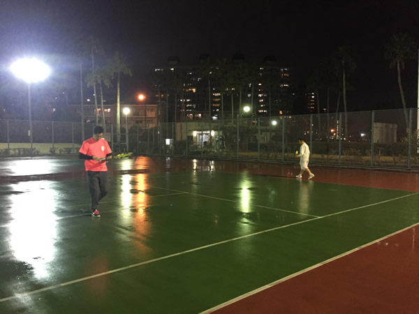 2017 0308 雨の中の修行!