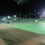 2018.09.01 土曜日 羽生さんが遊びに来た！ 鹿児島テニスサークル? 週末修行