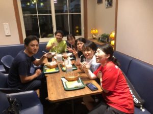 2018.06.23 土曜日 めぐみちゃん送別会 鹿児島テニスサークル? 週末修行