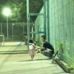 2018.08.29 水曜日 森口さん・平山さん初参加！ 鹿児島テニスサークル? 週末修行