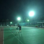 2018.10.15 月曜日 初級球出し修行!ゆいちゃんちゅうまんさん初参加! 鹿児島テニスサークル 週末修行