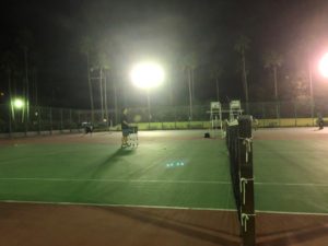 2018.10.15 月曜日 初級球出し修行！ゆいちゃんちゅうまんさん初参加！ 鹿児島テニスサークル 週末修行