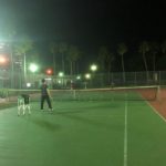 2018.10.27 土曜日 みん球 あかりちゃん初参加！ 鹿児島テニスサークル 週末修行 in 緑地テニスコート