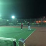 2018.10.29 月曜日 初心者・初級修行 練習風景 うえはら夫妻初参加！鹿児島テニスサークル 週末修行