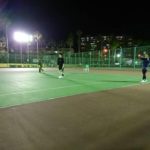 2018.10.29 月曜日 初心者・初級修行 練習風景 うえはら夫妻初参加！鹿児島テニスサークル 週末修行