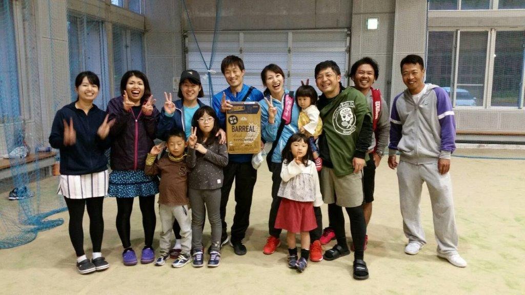 2018.11.11日曜 ポッキーの日の ナッキー杯 in 茶山ドーム 鹿児島テニスサークル 週末修行