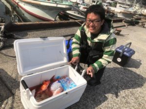 2018.11.25 日曜日 田尻君鯛釣りデビュー戦 鹿児島テニスサークル 週末修行