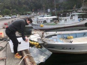 2018.11.25 日曜日 田尻君鯛釣りデビュー戦 鹿児島テニスサークル 週末修行