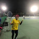 2018.12.27 木曜日 週末修行テニス打ち納め in 県営鴨池コート 鹿児島 テニスサークル 週末修行 WBT