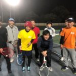2018.12.27 木曜日 週末修行テニス打ち納め in 県営鴨池コート 鹿児島 テニスサークル 週末修行 WBT