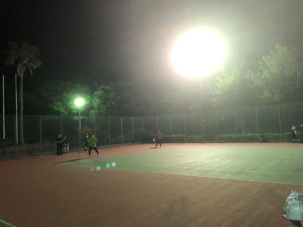 2019.01.07 月曜日 初級 2019 初打ち！ in 緑地テニスコート 鹿児島テニスサークル 週末修行 WBT