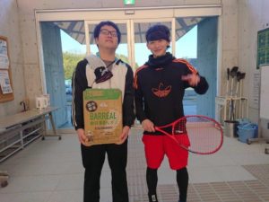 2019.01.27 日曜日 ナッキー杯 3位 ビールGET!! 鹿児島テニスサークル 週末修行
