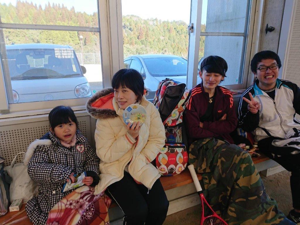 2019.01.27 日曜日 ナッキー杯 3位 ビールGET!! 鹿児島テニスサークル 週末修行