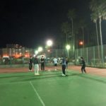 2019.03.18 月曜日 初級 もちたろうくんの旅立ち！ 岩坪さん初参加！鹿児島テニスサークル 週末修行 WBT