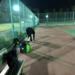 2019.03.18 月曜日 初級 もちたろうくんの旅立ち！ 岩坪さん初参加！鹿児島テニスサークル 週末修行 WBT