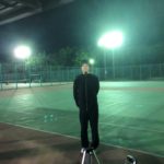 2019.03.18 月曜日 初級 もちたろうくんの旅立ち！ 岩坪さん初参加！鹿児島テニスサークル 週末修行 WBT