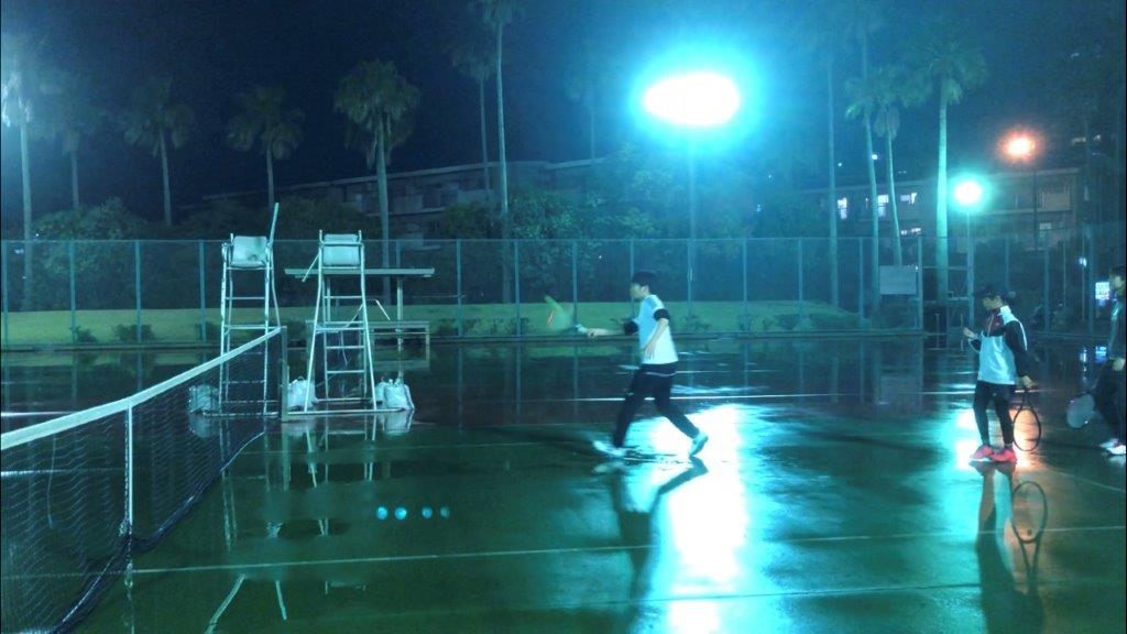 2019.03.25 月曜日 初級 雨の中のボレー
