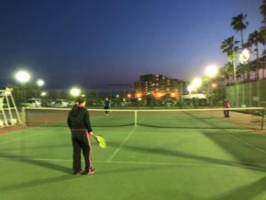 2019.04.01 月曜日 ちひろちゃん&お友達が初参加！鹿児島テニスサークル 週末修行