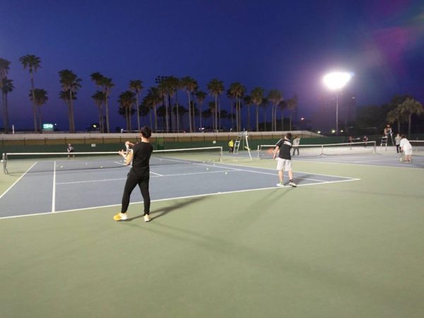 2019.05.05 日曜日 こどもの日 かいらださん・まなみちゃん体験初参加！ 鹿児島テニスサークル 週末修行 WBT