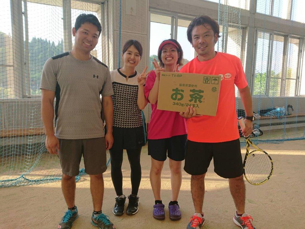 2019.05.12 日曜日 ナッキー杯 なんとかお茶GET！　鹿児島テニスサークル 週末修行