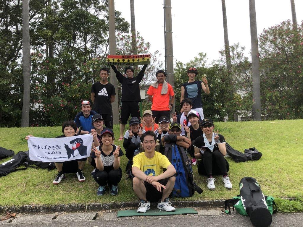 2019.06.23 日曜日 週末修行 サークル内 交流戦！鹿児島テニスサークル 週末修行 in 緑地テニスコート